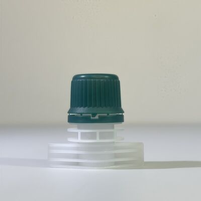Burr Free Pouch Spout Cap Scratch Resistant 15mm Plastic Cap OEM For Leak Proof Flexible Packaging