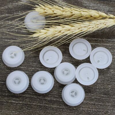 Small Plastic Coffee Degassing Valve 100% HDPE Coffee One Way Valve
