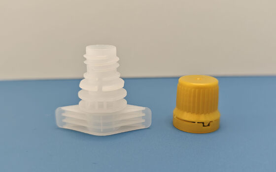 9.6mm Twist Spout Cap Custom Doypack Spout With Leak Proof Seal