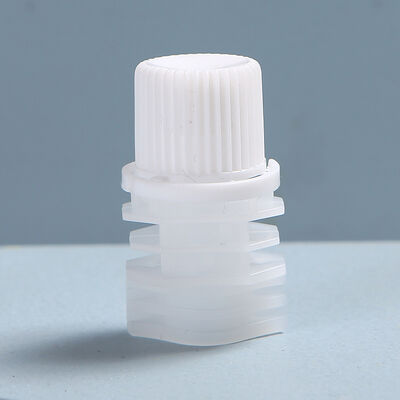 Food Grade 8.6mm Plastic Spout Cap BPA Free Spout Lid Non Toxic Eco Friendly High Density Odorless