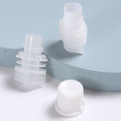 Food Grade 8.6mm Plastic Spout Cap BPA Free Spout Lid Non Toxic Eco Friendly High Density Odorless