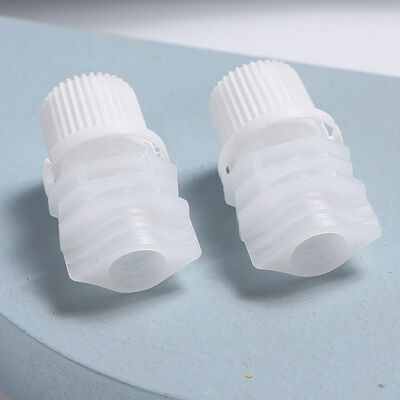 Food Grade 8.6mm Plastic Spout Cap BPA Free Spout Lid Non Toxic Eco Friendly High Density Odorless