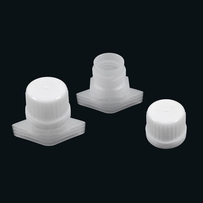 16MM Plastic Spout Cap Oil / Acid / Alkali Resistant Spout For Pouch