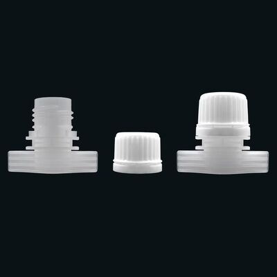 16MM Plastic Spout Cap Oil / Acid / Alkali Resistant Spout For Pouch