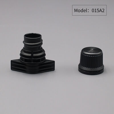Burr Free Pouch Spout Cap Scratch Resistant 15mm Plastic Cap OEM For Leak Proof Flexible Packaging