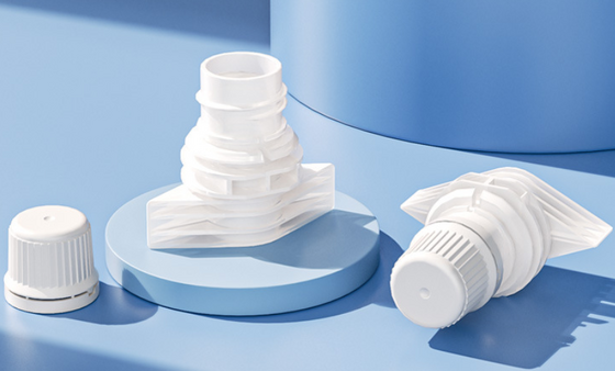 Burr Free Pouch Spout Cap Scratch Resistant 15mm Plastic Cap OEM For Leak Proof Flexible Packaging