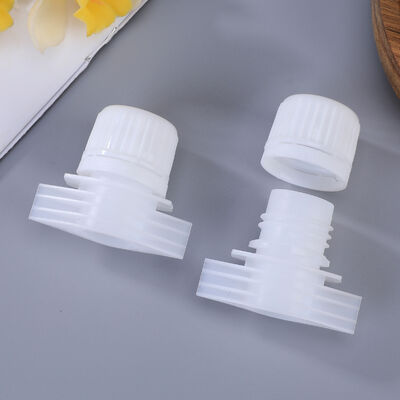 PE Plastic Spout Cap 16mm Twist Spout Cap High Hardness Scratch / Wear Resistant