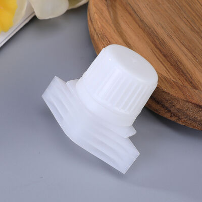 PE Plastic Spout Cap 16mm Twist Spout Cap High Hardness Scratch / Wear Resistant