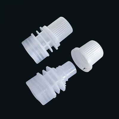 High Hardness Spout Closure Burr Free Injection Molding Caps Scratch Resistant