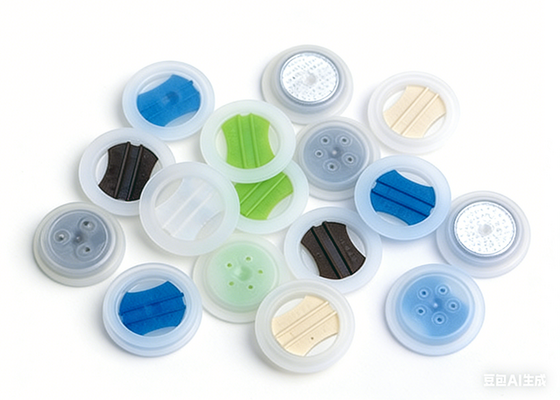 PE Silicone Diaphragm Valve Plasticizer Free Coffee Bag Degassing Valve Recyclable
