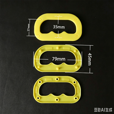 Food Grade Plastic Bag Handle Recyclable Plastic Carry Handles Eco Friendly
