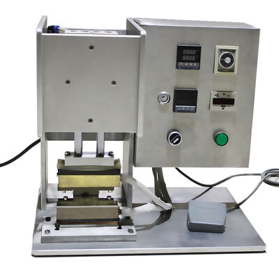 304 Stainless Steel Manual Spout Sealing Machine Zero Leakage Standing Pouch Sealer PLC Control