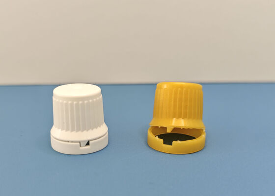 9.6mm Plastic Spout Cap Food Grade Doypack Spout With Tamper Evident Ring Anti Leakage Sealing
