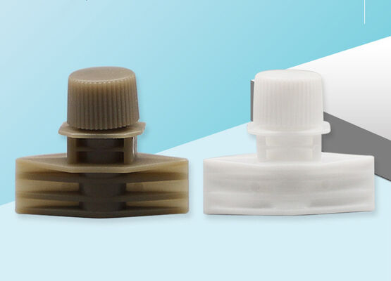 Food Grade Twist Spout Cap Integrated Spout Caps Tamper Proof With Tamper Evident Ring