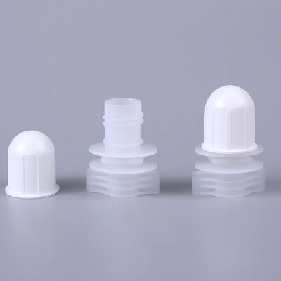 12mm PE Twist Spout Caps Food Grade Spouts For Fruit Juice Pouches