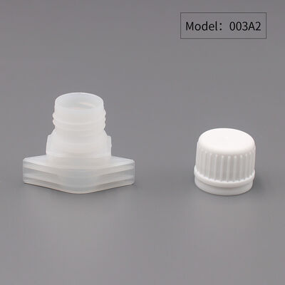 PE Food Pouch Spout Screw Pouch Spout Cap 16mm For Fruit Juice Pouch Packaging