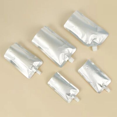 Aluminum Foil Laminated Spout Pouch | Multi-Layer PE/AL/PA Stand Up Spout Bag With Cap