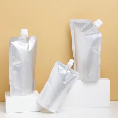 Aluminum Foil Laminated Spout Pouch | Multi-Layer PE/AL/PA Stand Up Spout Bag With Cap