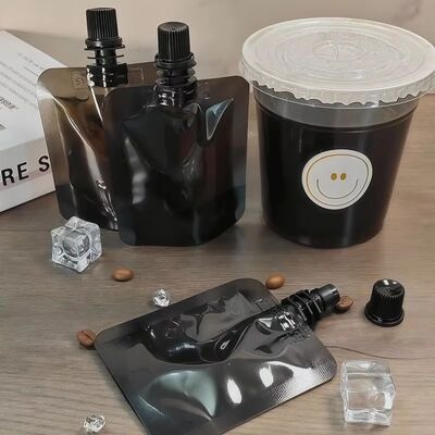 Spout Pouch With Cap – Aluminum Foil Laminated Stand-Up Pouch For Beverage Packaging Bag