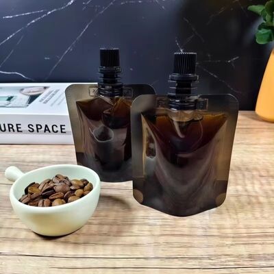 Spout Pouch With Cap – Aluminum Foil Laminated Stand-Up Pouch For Beverage Packaging Bag
