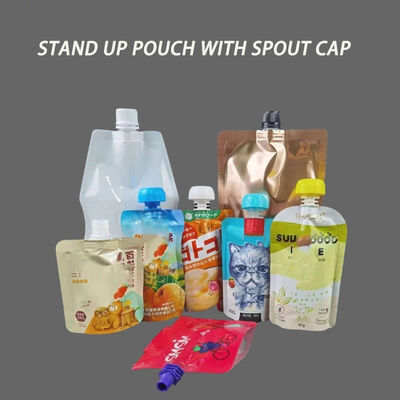 Food Grade 13mm PE Spout Cap | Flexible Pouch Spout for Stand-Up Pouches | Food Packaging Spout Lid with Leak-Proof Seal | Customizable Closure for Liquid & Semi-Liquid Packaging