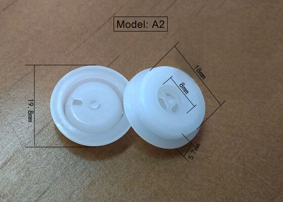 Food Grade HDPE One Way Air Valve With Filter For Coffee Bags – Composite Pouch Breather Valve, PE Flexible Packaging Vent Valve