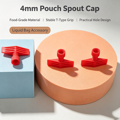 4.5mm Plastic Spout Twist Off Cap Manufacturer | Leak Proof Tamper Evident Spout Cap For Pouch Packaging | Food-Grade PE/PP Small Mouth Filling Spout | OEM & Wholesale